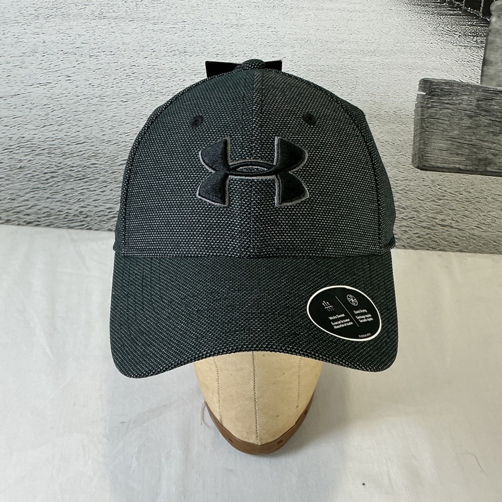 NWT‎ Under Armour Womens UA Classic Fit Cap Baseball Hat Gray Heathered Athletic